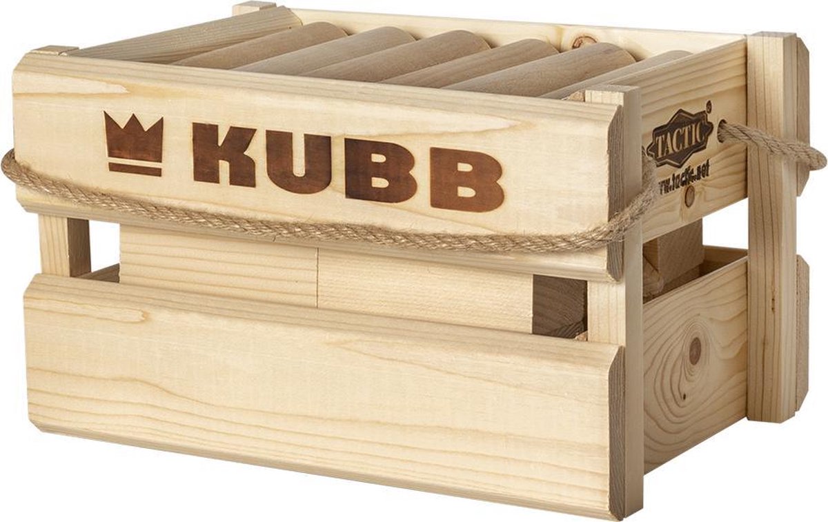 Kubb in houten box