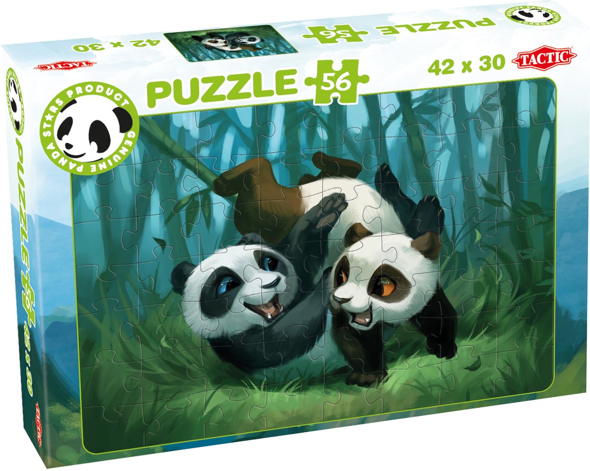 Panda Stars Puzzel Playtime - 56 stukjes