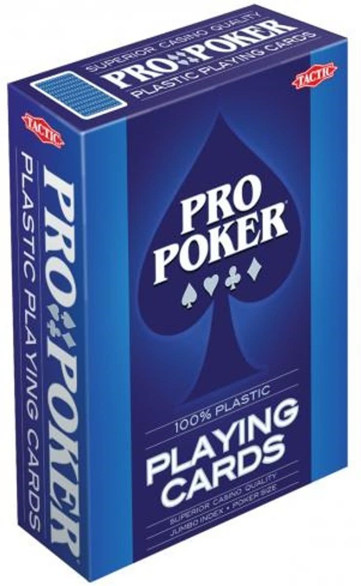 Pro Poker Plastic Speelkaarten - Kaartspel