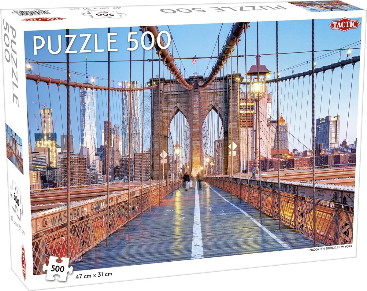 Puzzel Brooklyn Bridge, New York 500 Stukjes