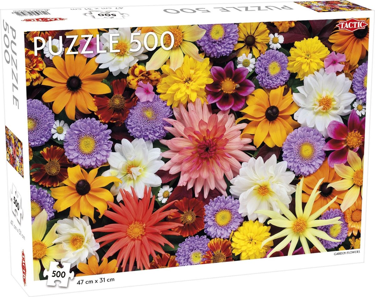 Puzzel Lovers Special: Garden Flowers - 500 stukjes