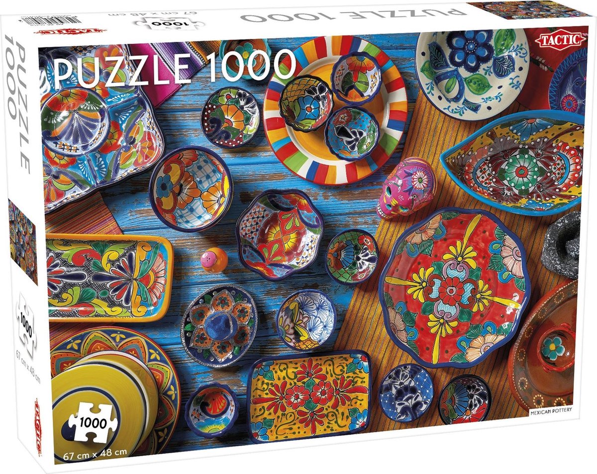 Puzzel Lovers Special: Mexican Pottery - 1000 stukjes