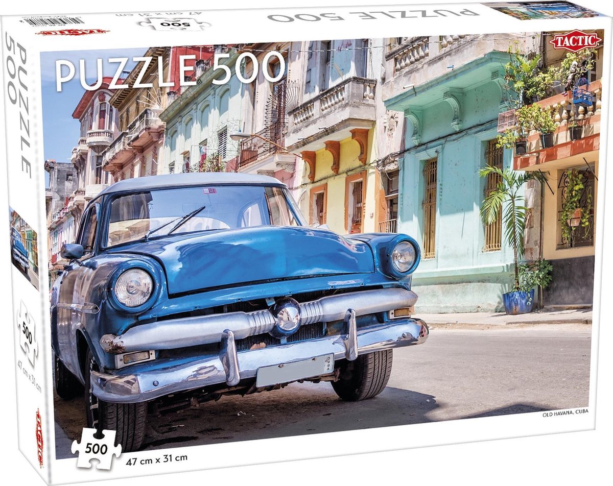 Puzzel Old Havana, Cuba 500 Stukjes