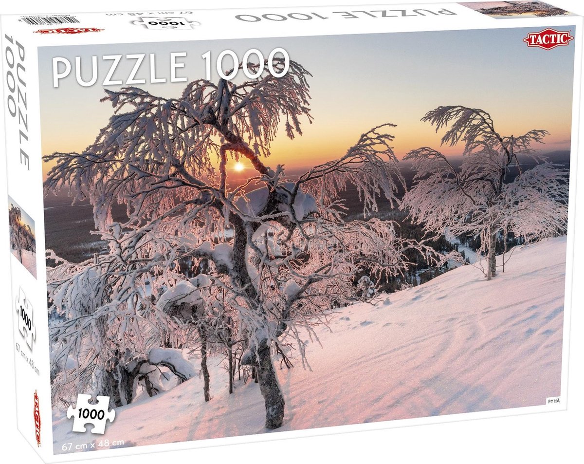 Puzzel Pyhä Finnish Lapland - 1000 stukjes