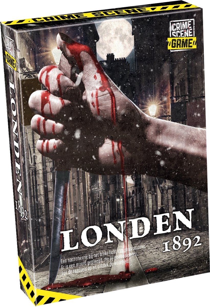 Selecta Cadeauboekartikel - Bordspel Crime Scene: London