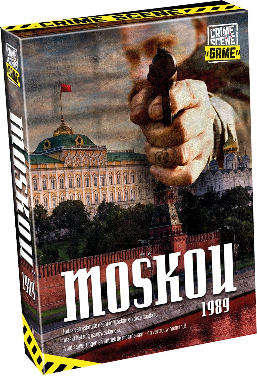 Selecta Cadeauboekartikel - Bordspel Crime Scene: Moscow