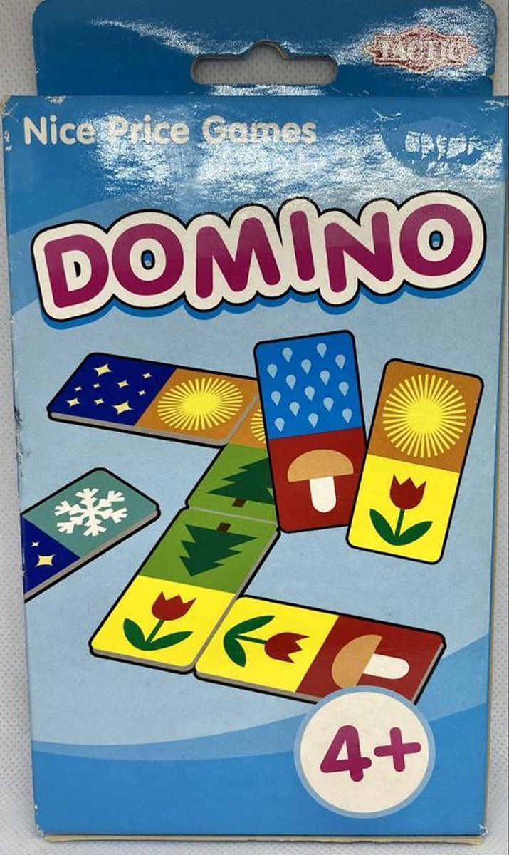 Tactic Nice Price Games - Domino - Kinder Familie Spelletje