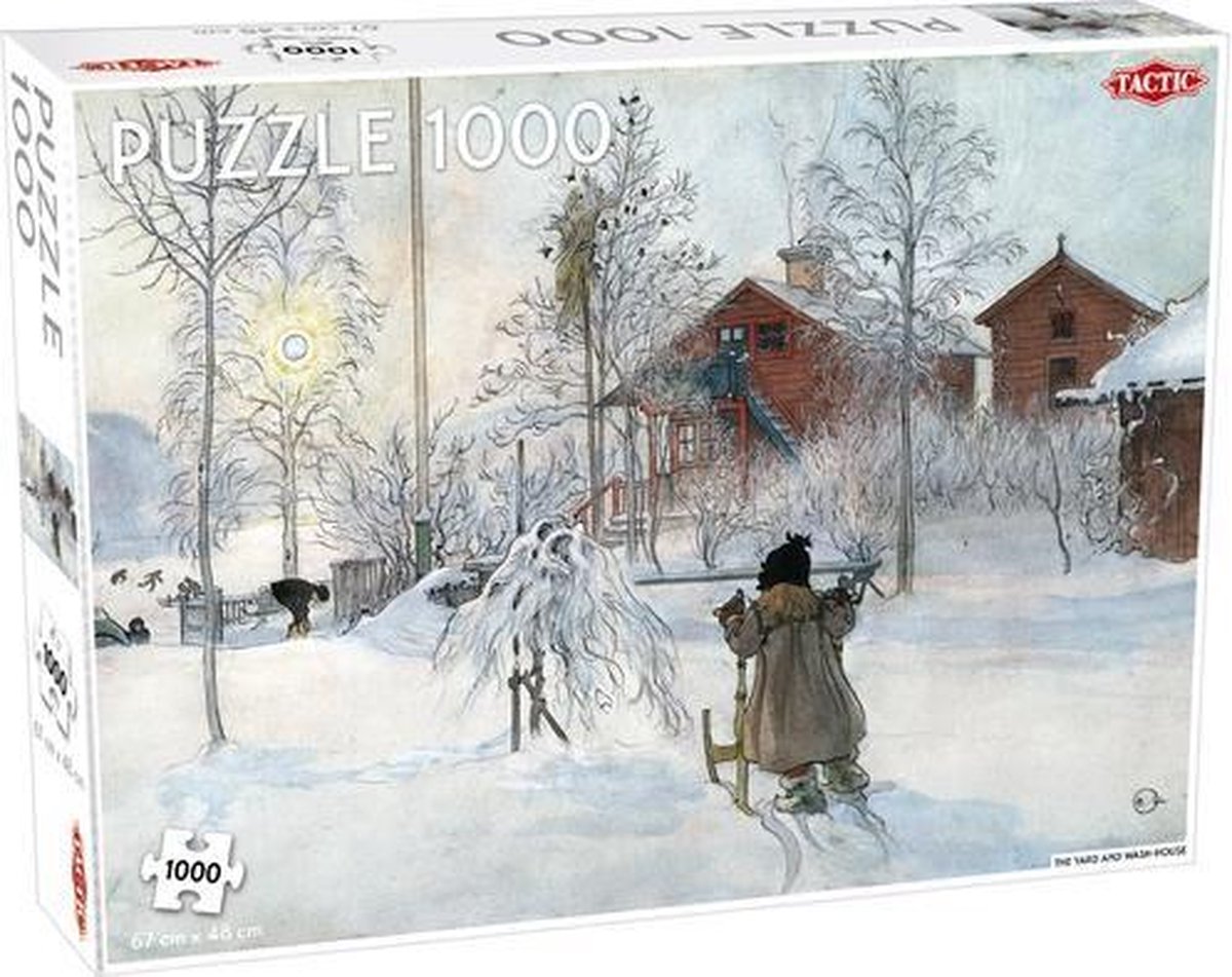 Tactic Puzzel 1000 Stukjes Volwassenen - Puzzels - Hobby - Legpuzzel - De Wintertuin