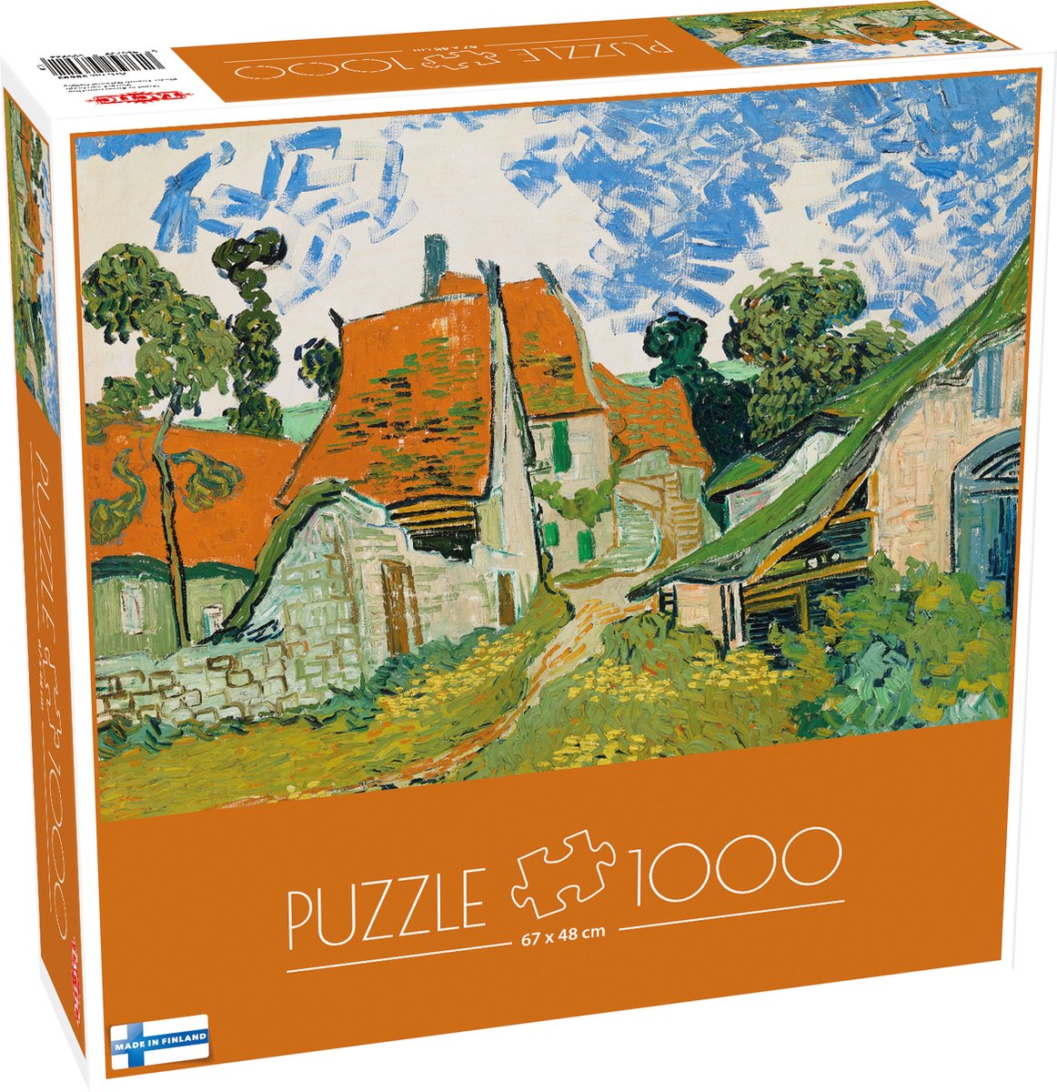 Tactic Vincent van Gogh:Street in Auvers-sur-Oise - 1000pcs