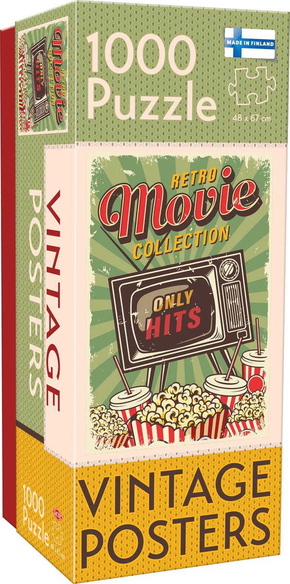 Vintage: Retro Movie Collection - 1000pcs