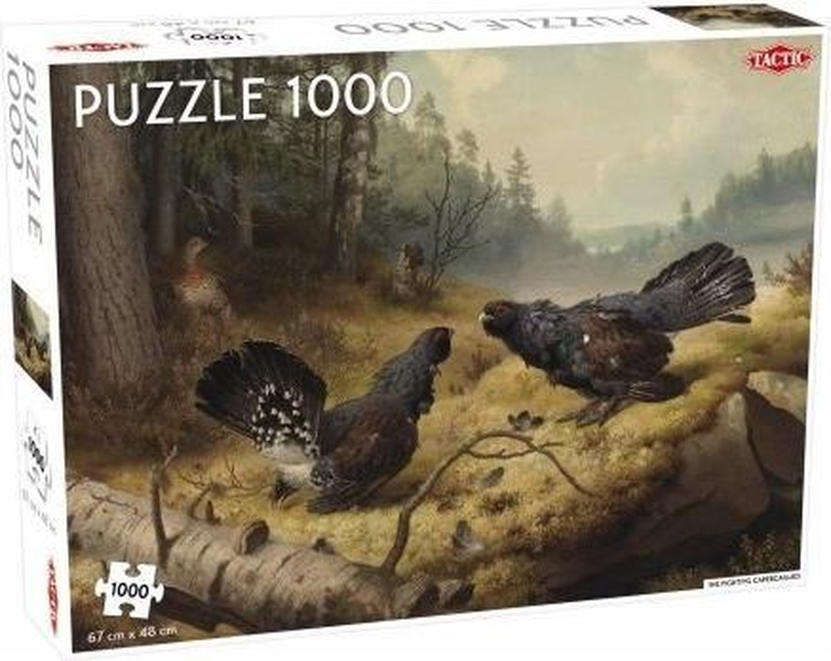 legpuzzel Fighting Capercailles 1000 stukjes