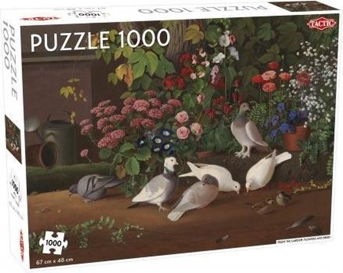 legpuzzel flowers and birds 1000 stukjes