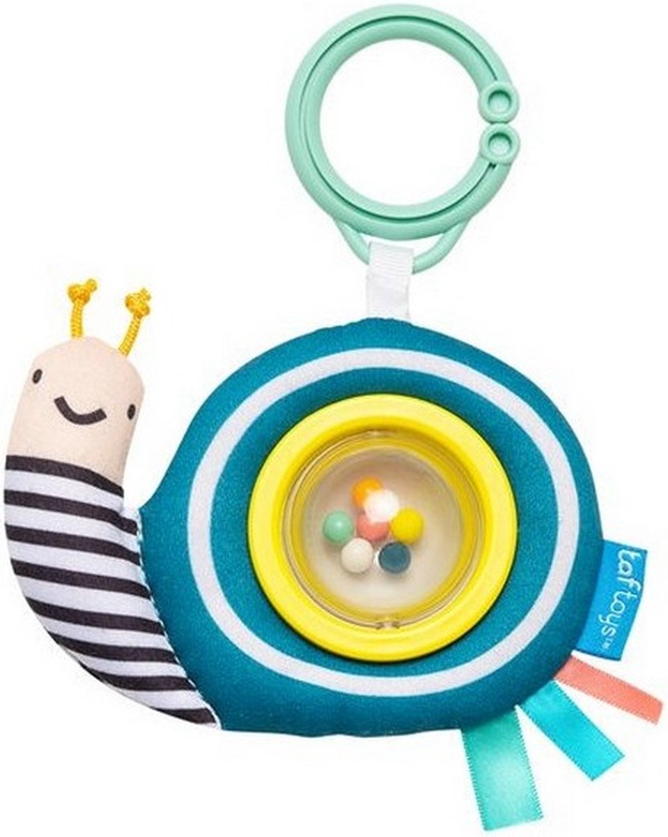 rammelaar Scotty the Snail junior 15 cm blauw/geel