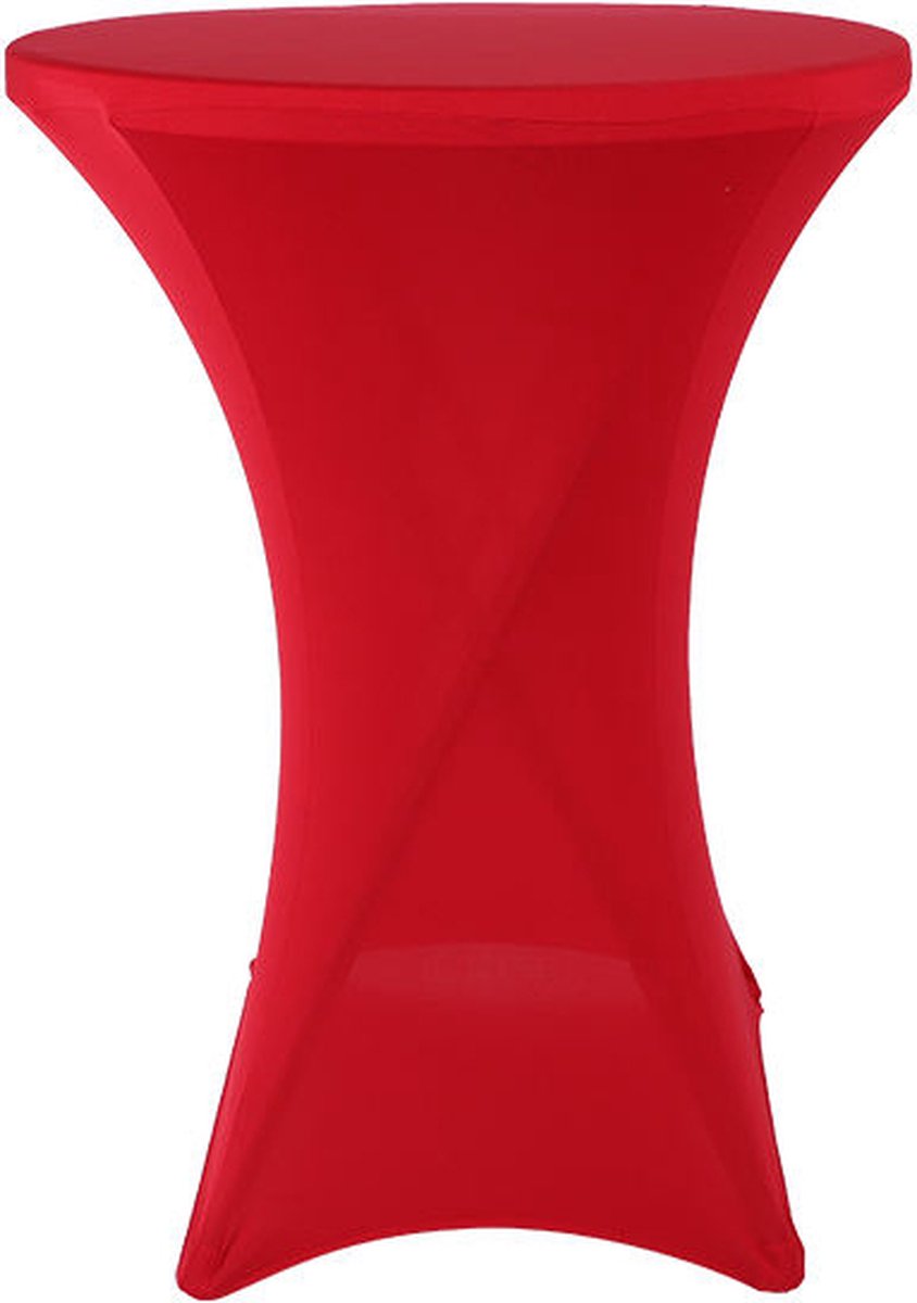 Statafelrok Bordeaux Rood 80cm - Statafelhoes -   - Bezza Media