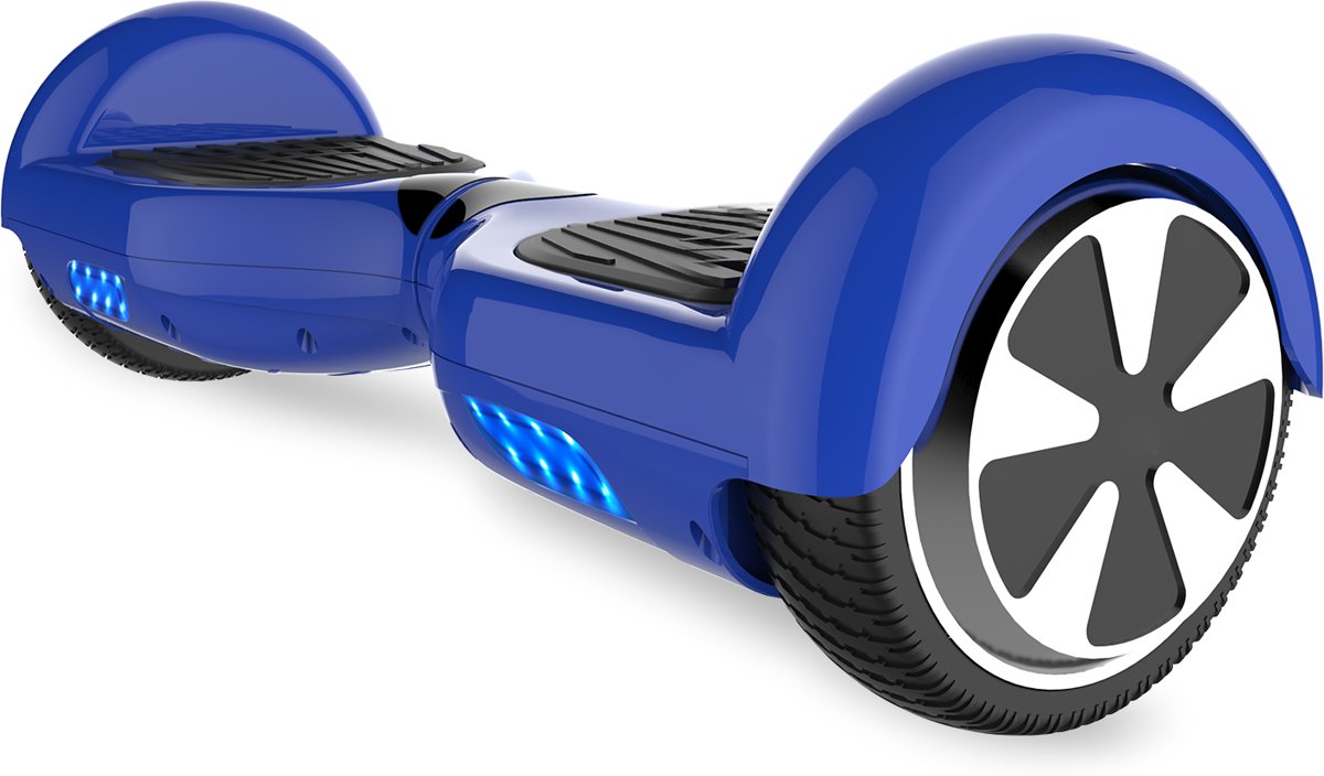 Tailwind Self Balancing Smart Hoverboard Balance Scooter 6.5 inch/ V.5 Bluetooth speakers/ LED Verlichting /speciaal ontwerp - Blauw