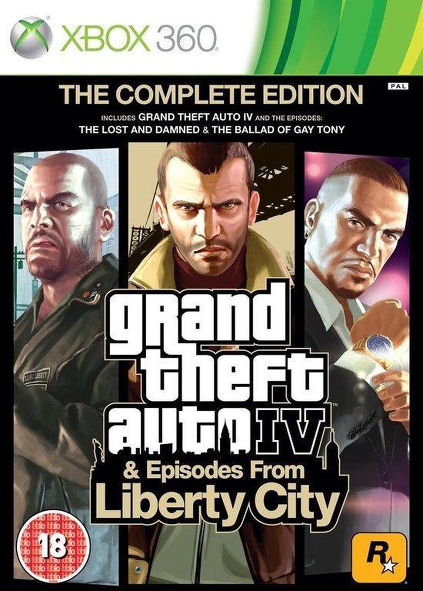 Take-Two Interactive Grand Theft Auto IV - Complete Edition video-game Xbox 360 Basic + DLC Engels