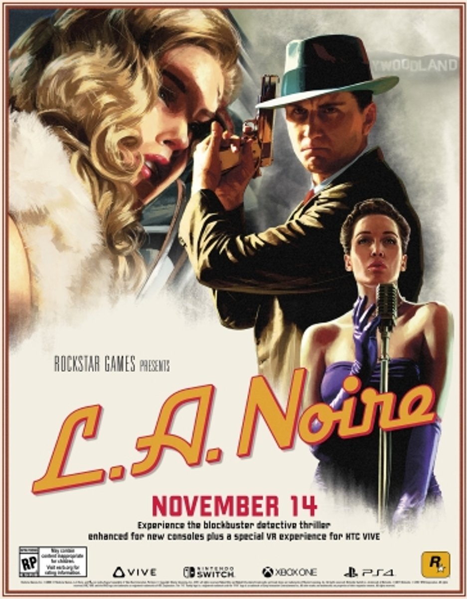 Take-Two Interactive L.A. Noire Basis Nintendo Switch video-game