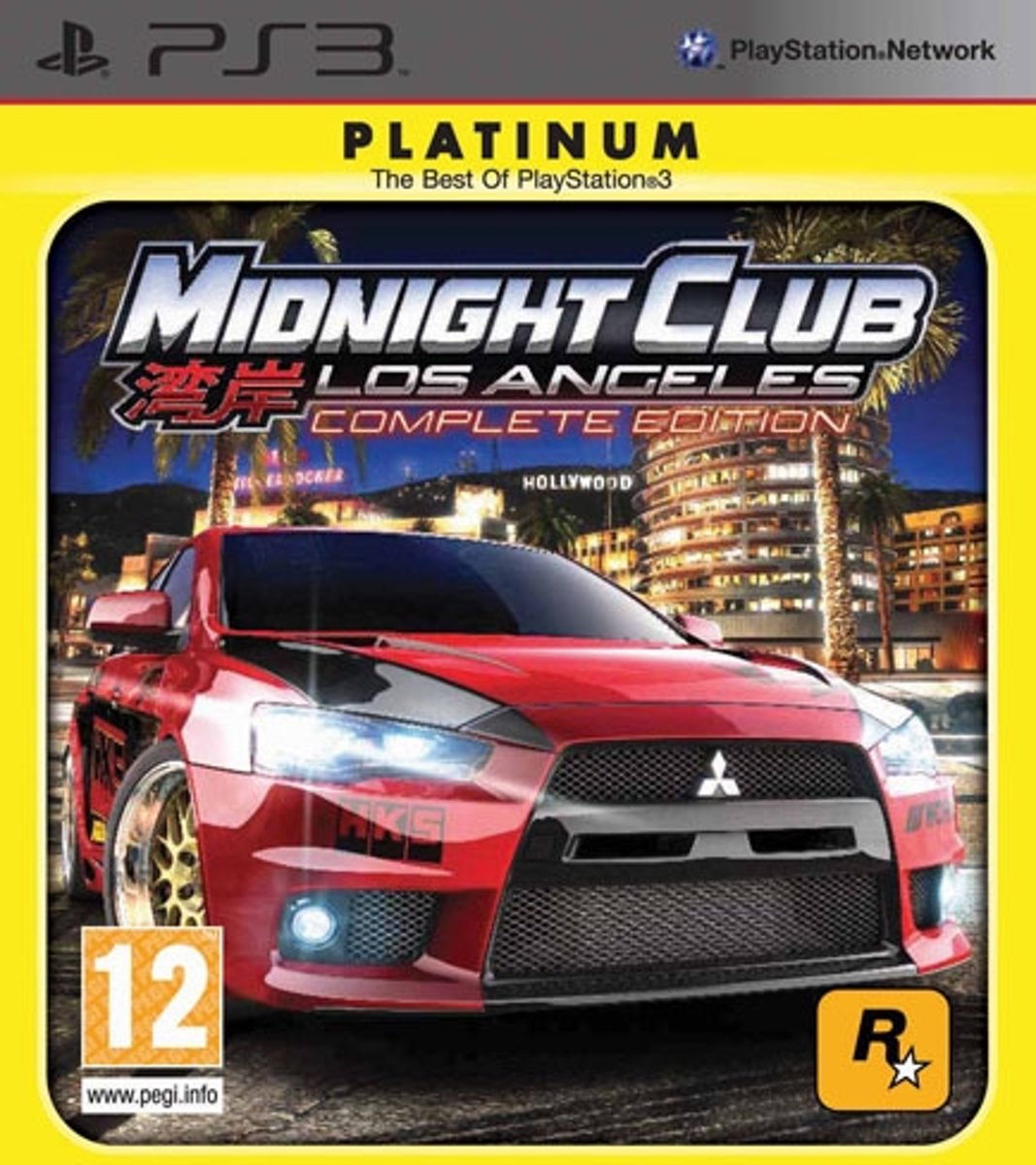 Take-Two Interactive Midnight Club LA - Complete Platinum Edition (PS3) video-game PlayStation 3