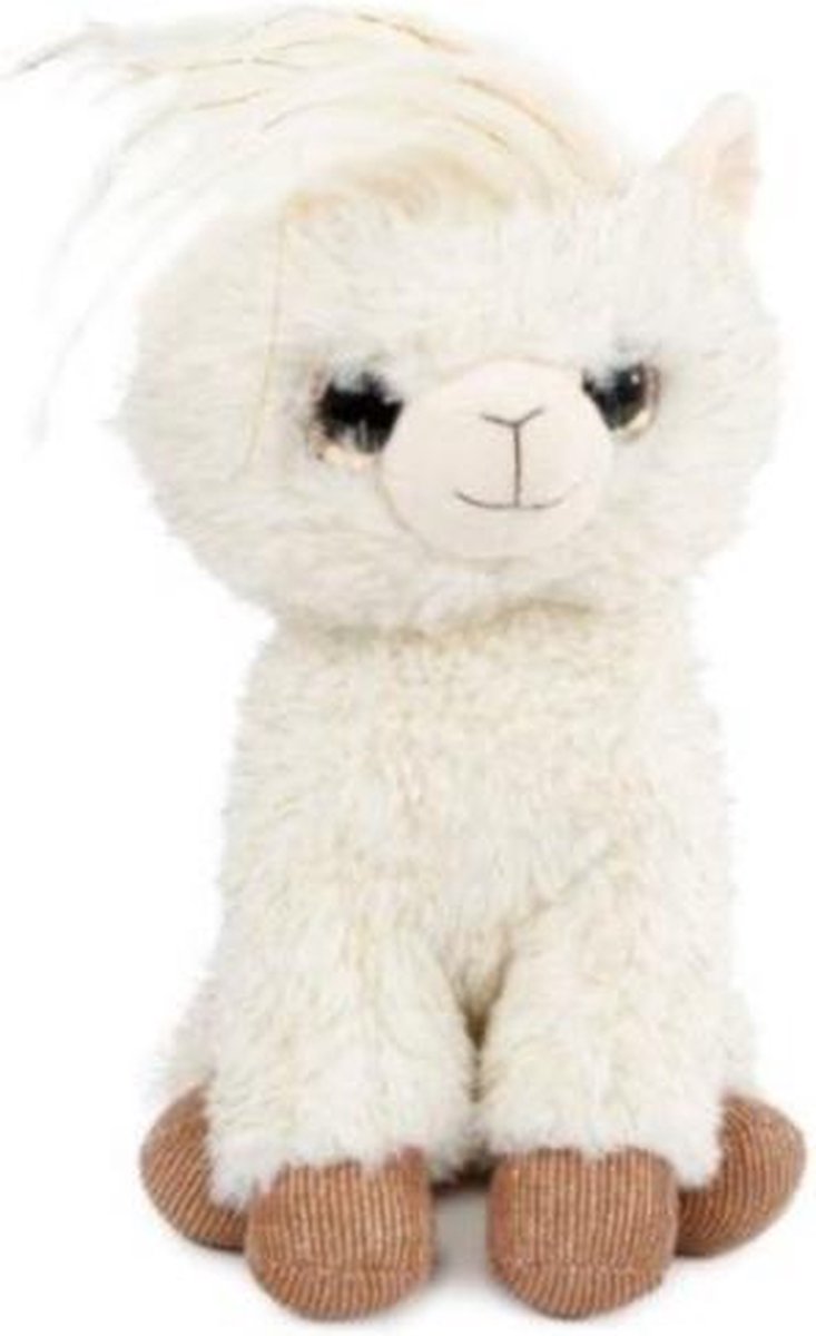 knuffelschaap junior 20 cm pluche wit