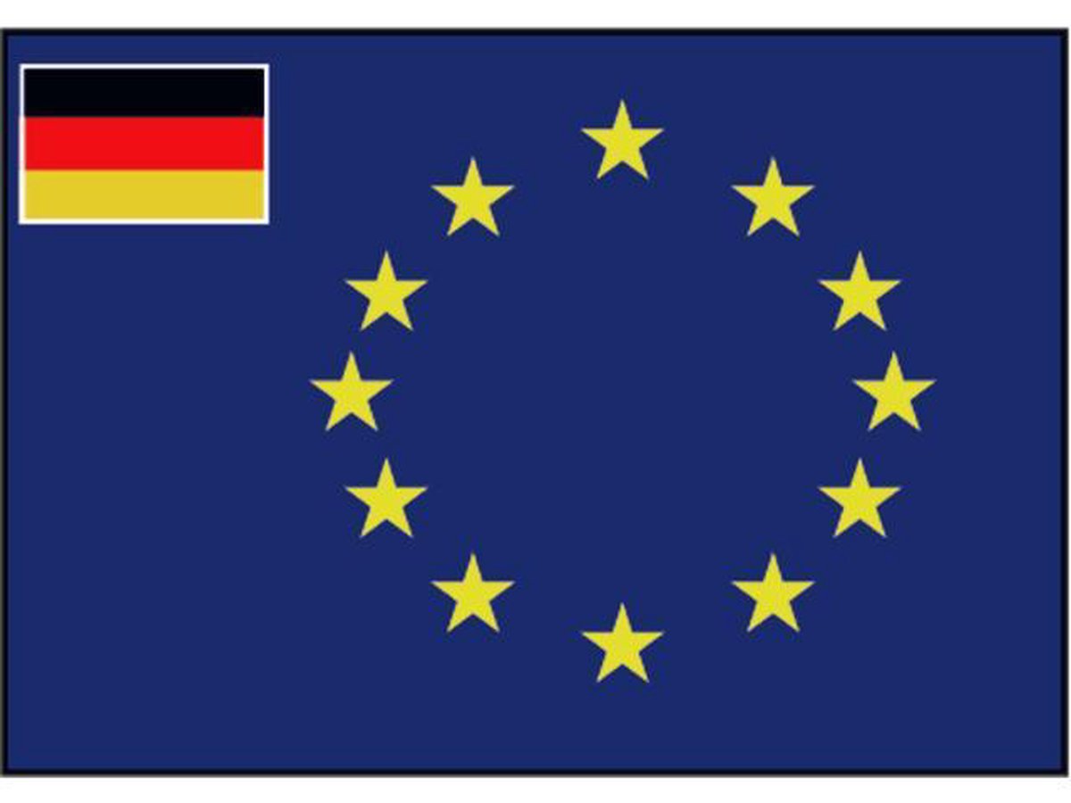   Europese vlag (DE) 50 x 75 cm