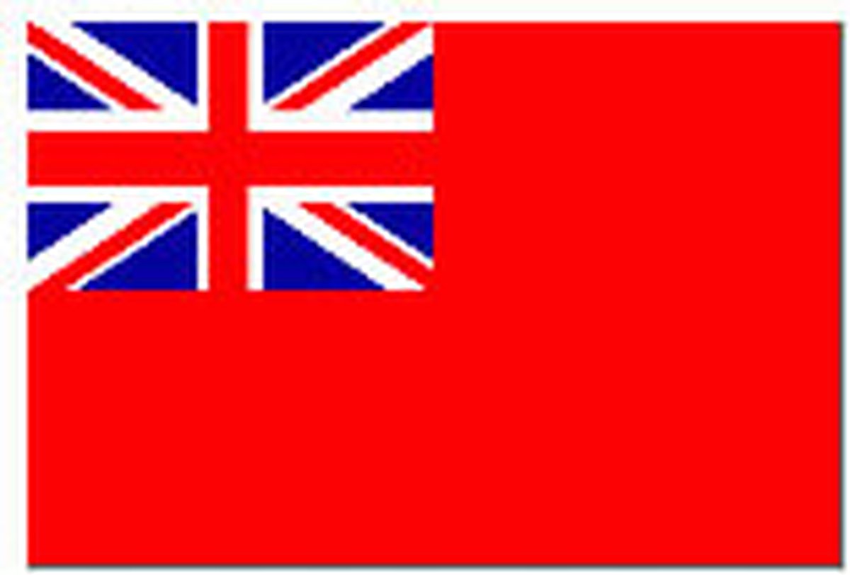 Vlag uk red ensign