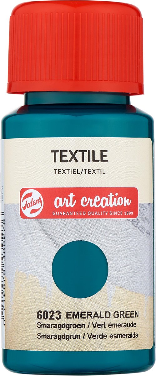 Talens Art Creation Textiel Color 50 ml 6023 Smaragdgroen