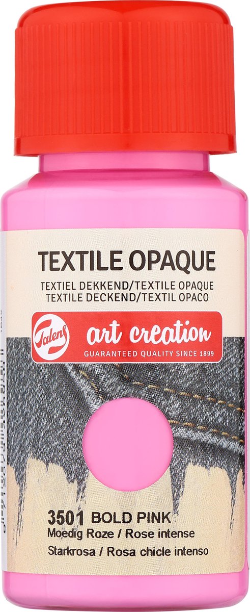 Talens Art Creation Textiel Opaque 50 ml 3501 Moedig Roze