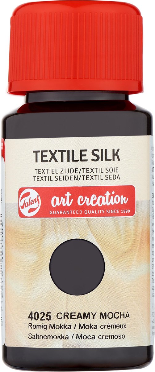 Talens Art Creation Textiel Silk 50 ml 4025 Romig Mokka