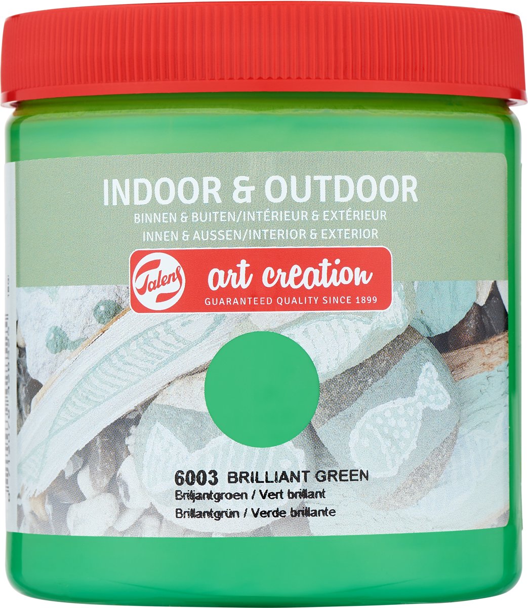 Talens Art Creation indoor & outdoor verf 250ml - Briljantgroen