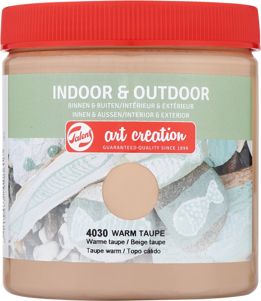 Talens Art Creation indoor & outdoor verf 250ml - Warme taupe