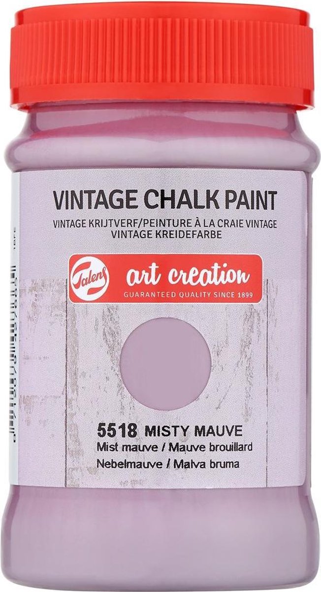 Talens Art creation vintage krijtverf 100mL 5518 Mist Mauve