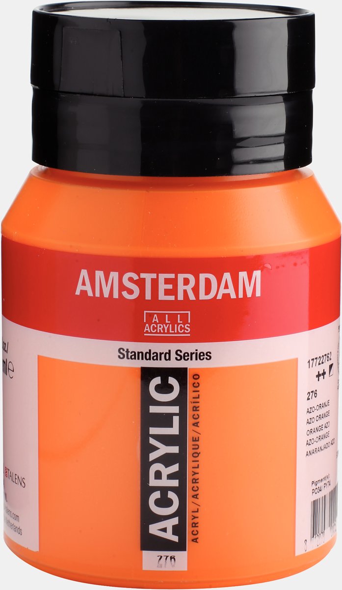 Amsterdam Acrylverf 500 ml Azo Orange