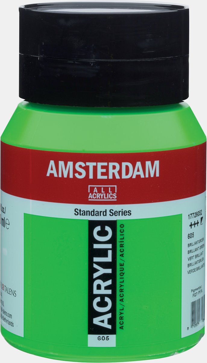 Amsterdam Acrylverf 500 ml Brilliant Green