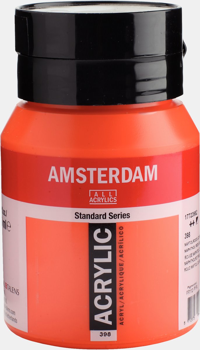 Amsterdam Acrylverf 500 ml Naphthol Red Light