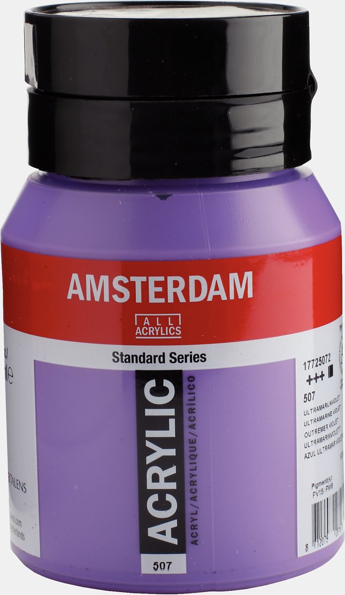 Amsterdam Acrylverf 500 ml Ultramarine Violet