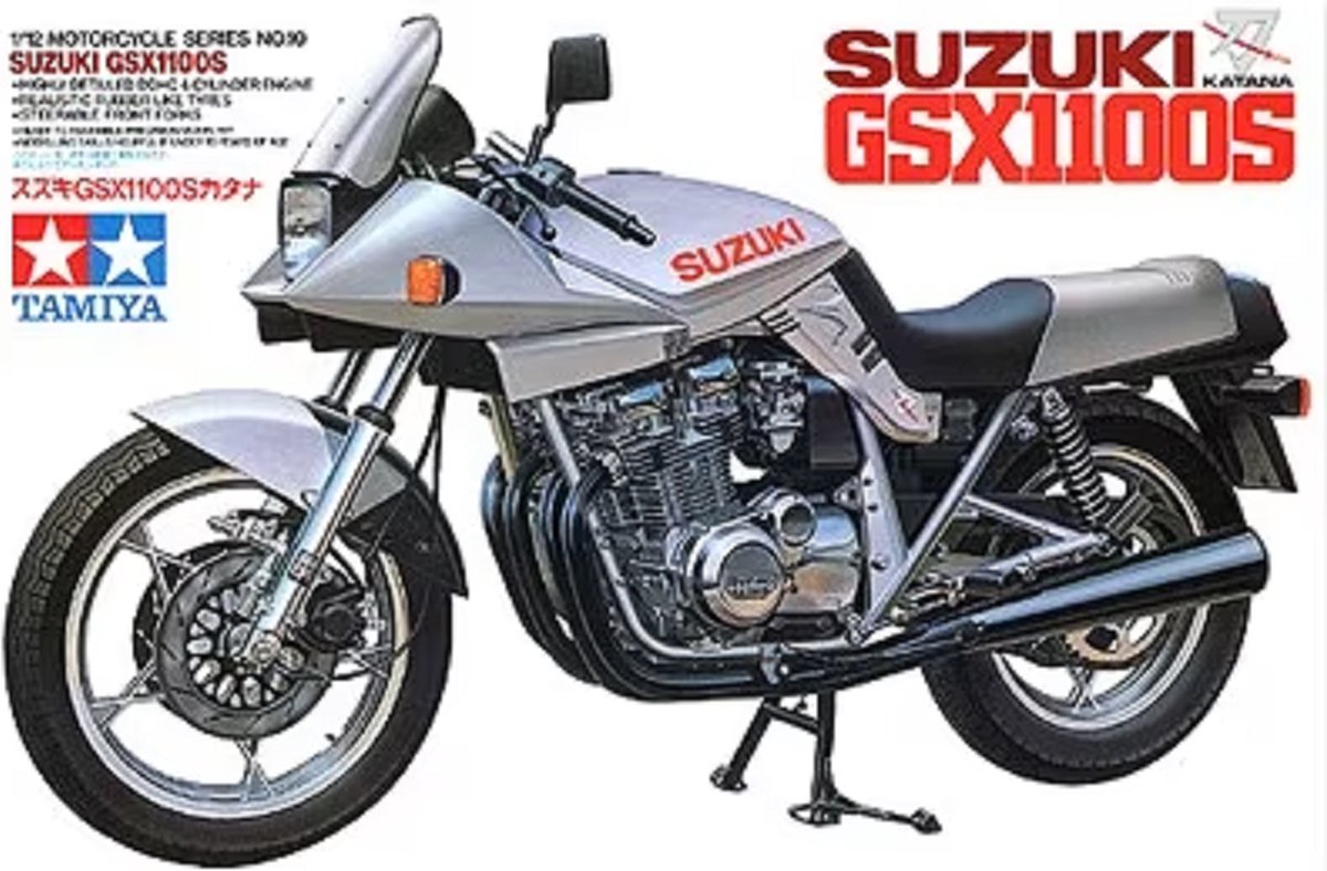 1:12 Tamiya 14010 Suzuki GSX1100S Katana - 1981 Plastic kit