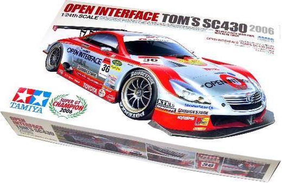 1:24 Tamiya 24293 Open Interface TOM´S SC430 SGT 2006 Plastic kit