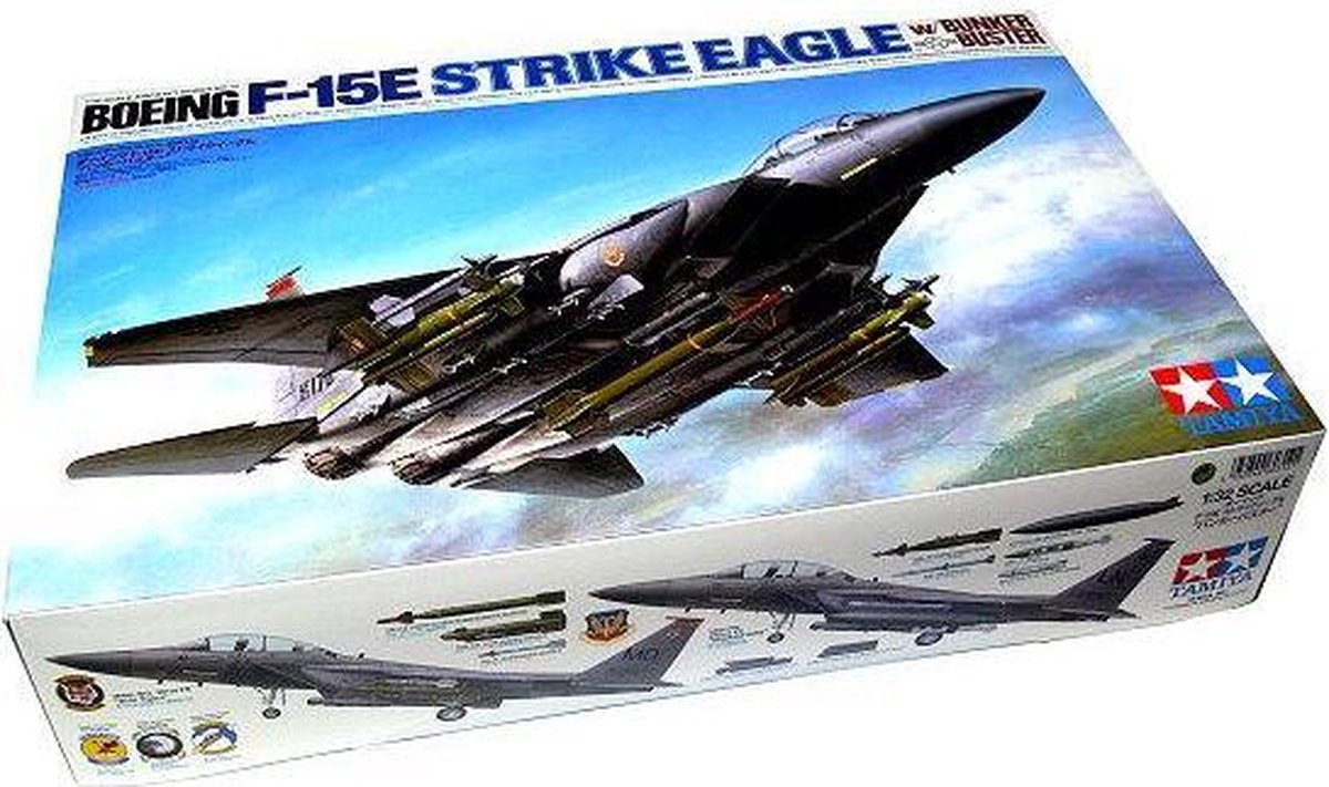 1:32 Tamiya 60312 Boeing F-15E Bunker Buster Strike Eagle Plastic kit