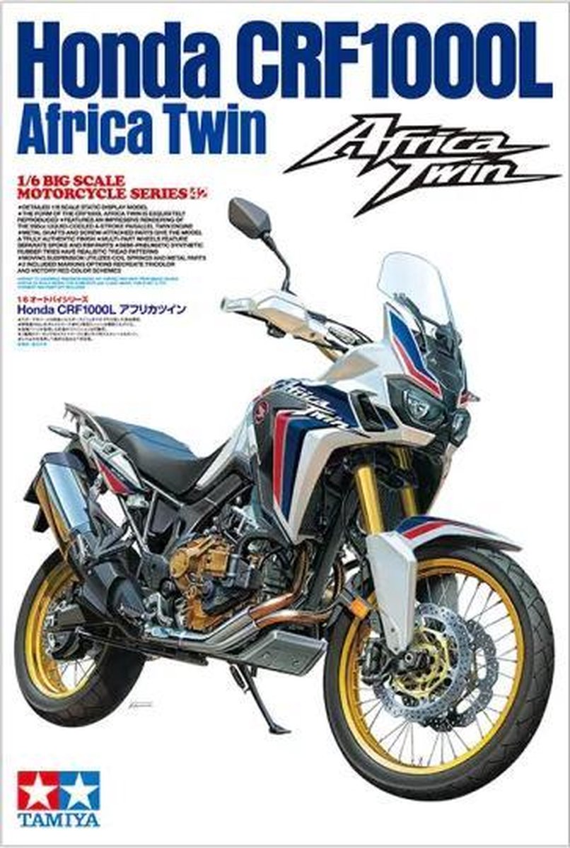 1:6 Tamiya 16042 Honda CRF1000L Africa Twin