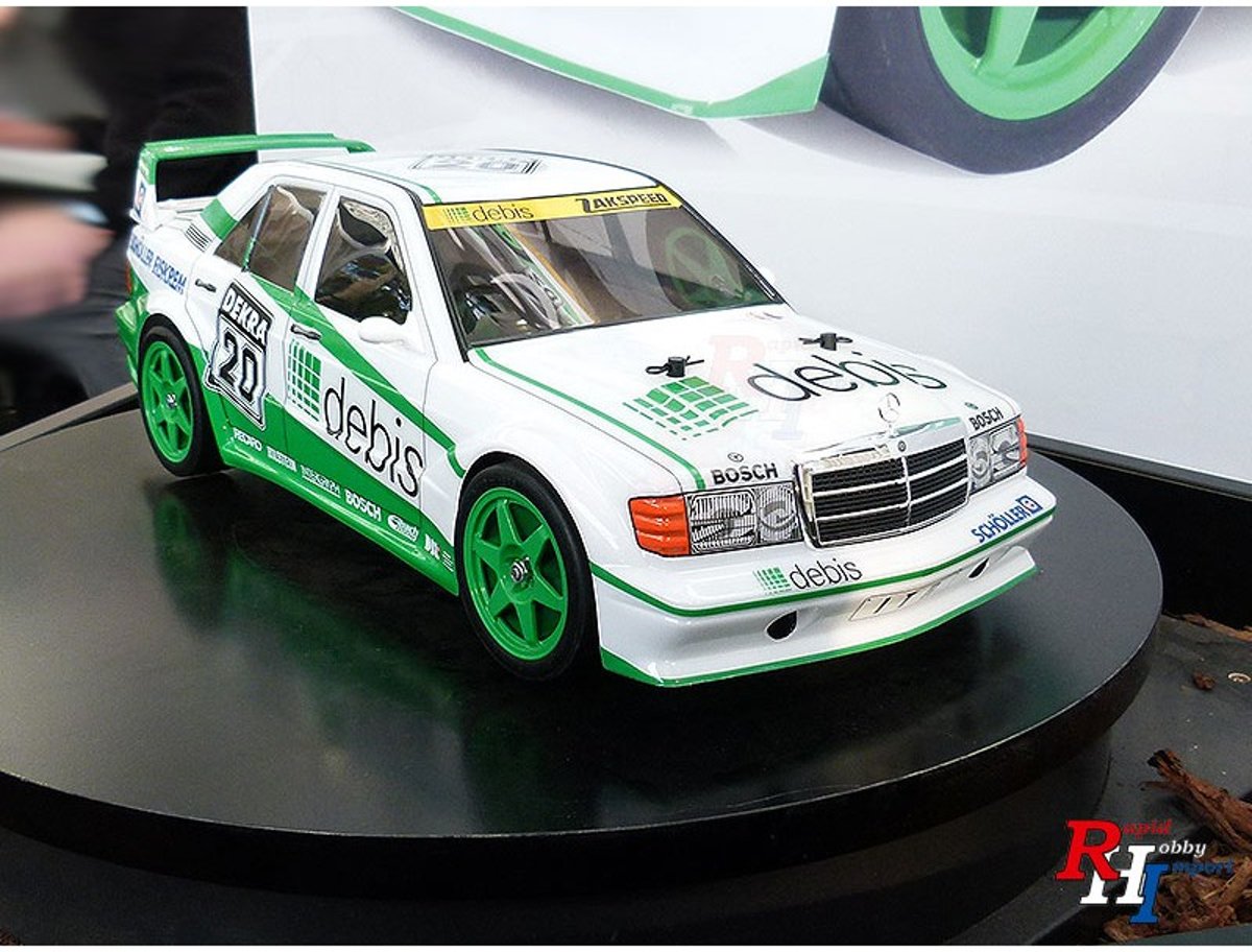 RC auto 58656 1/10 RC Mercedes Benz 190 Evo.II Zakspeed debis 4WD