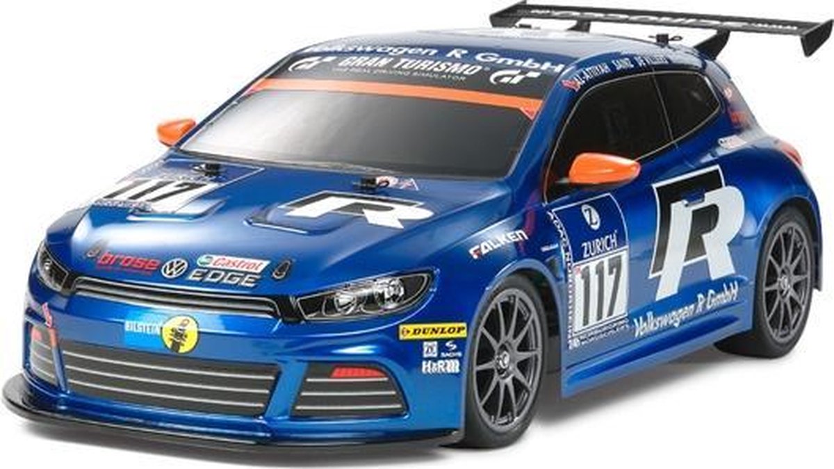 RC auto bouwpakket   58508 1/10 VW Scirocco GT24R-Line TT-01E