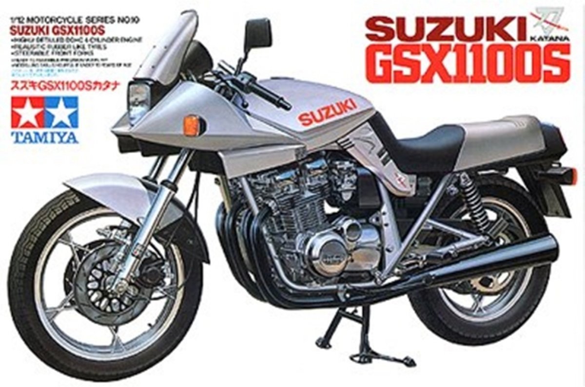 Suzuki GSX 1100 S Katana - Tamiya modelbouw pakket 1:12