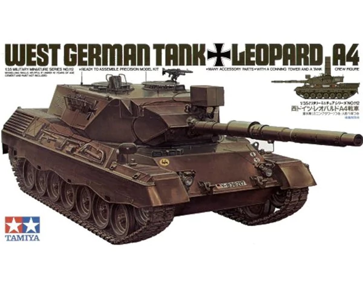 TAMIYA 1:35 BW Leopard A4