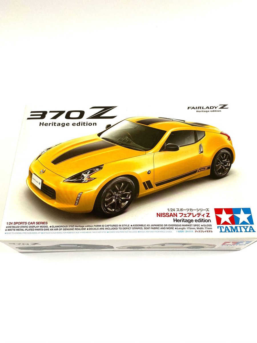 Tamiya 24348 modelbouwkit Nissan 370Z Heritage Edition