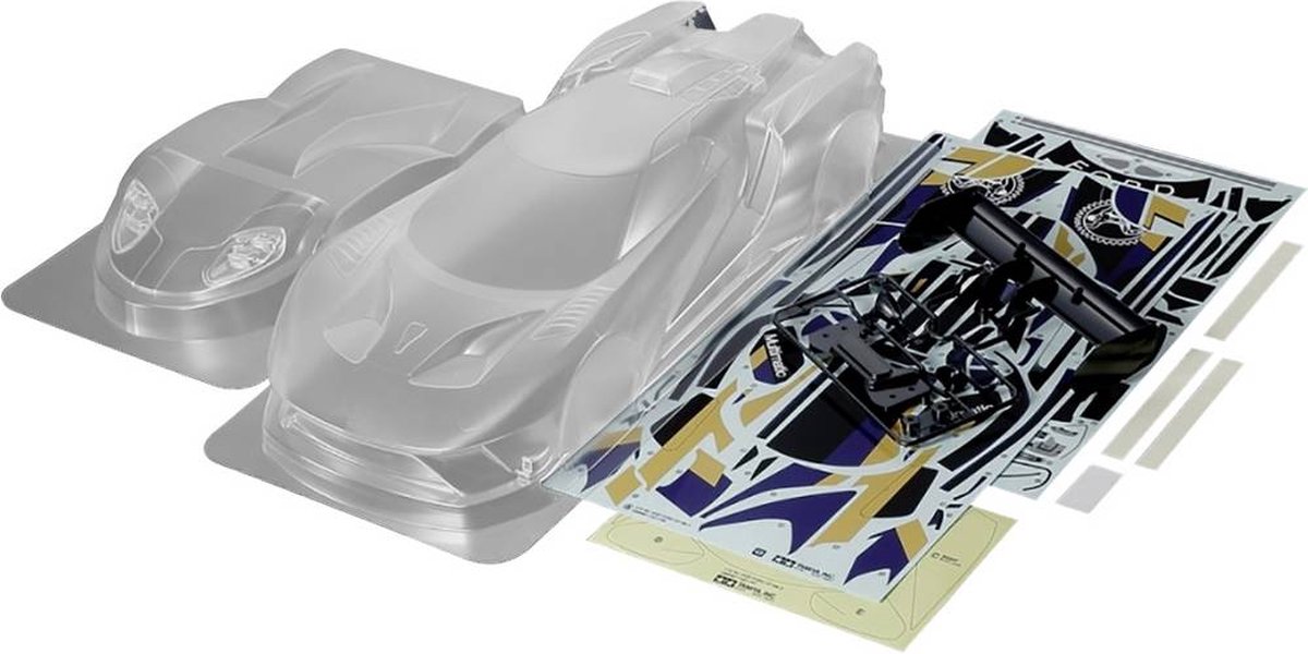 Tamiya 300051664 Body Ford GT Mk.II 2020 Ongeverfd