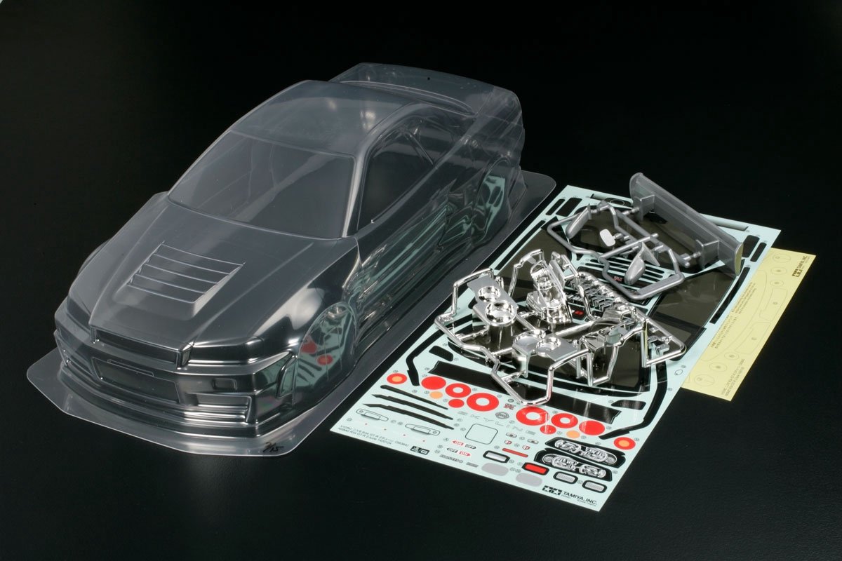 Tamiya 51246 1:10 Body Nismo R34 GT-R 185 mm Ongeverfd