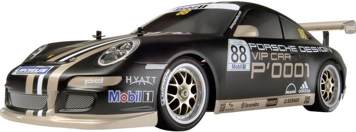 Tamiya 51336 1:10 Body Porsche 911 GT3 Cup VIP 190 mm Ongeverfd, niet gesneden