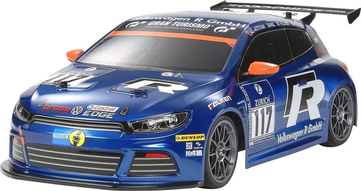 Tamiya 51473 1:10 Body VW Scirocco GT24 RS 188 mm Ongeverfd, niet gesneden