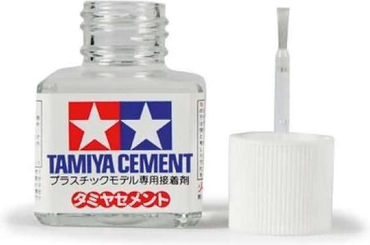   87003 Cement with Brush - Lijm - Potje Lijm