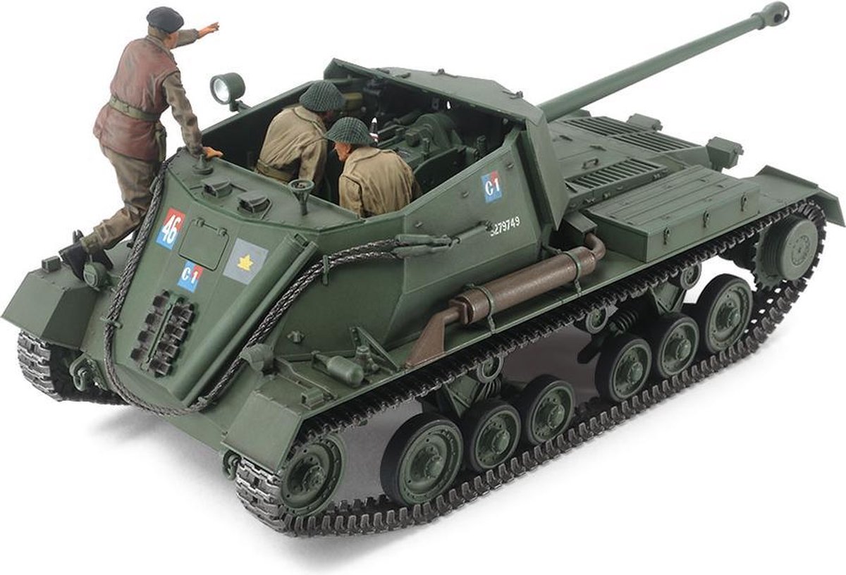 Tamiya British Anti Tank Gun Archer - Self Propelled + Tamiya lijm